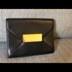 Michael Kors Black Envelope Clutch